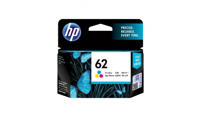 HP 62 kolmevärvi tindikassett blisterpakendis