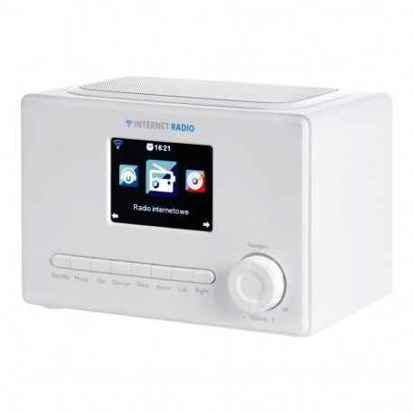 ART RADA X102 ART interneti wifi raadio X102 LCD värviline 3,2 valge
