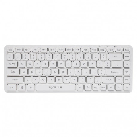 Tellur Mini Wireless Keyboard White