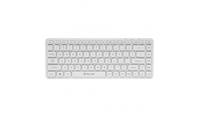 Tellur Mini Wireless Keyboard White