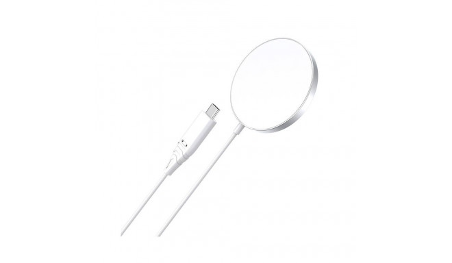 Choetech T518 Magnetic Wireless Charger 15W (white)