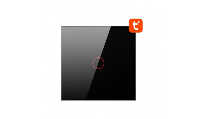 Smart Light Switch ZigBee Avatto LZTS02-EU-B1 1 Way No Neutral TUYA (black)