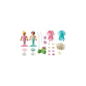 Figures set Princess Magic 71504 Mermaid Kids with Jellyfish