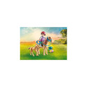 Figures set Horses 71498 Child with Pony and foal