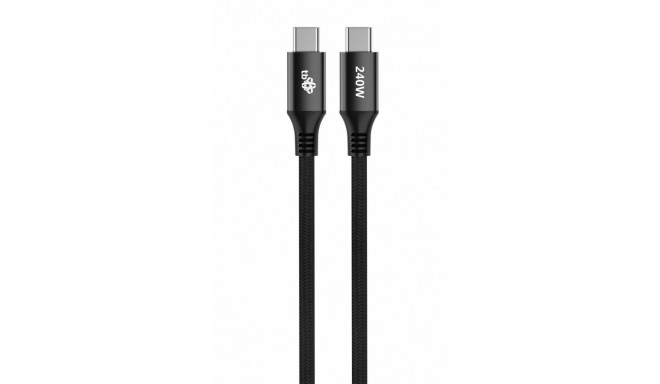 Cable USB C - USB C 1m 240W black