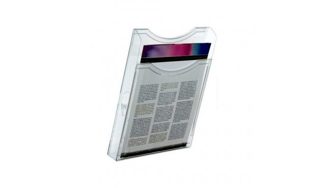 Counter Display Archivo 2000 Steritouch Wall Transparent A4 polystyrene