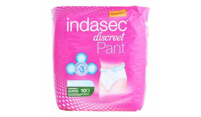 Incontinence Nappies Pant Super Talla Mediana Indasec Pant Super (10 uds)