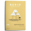 Maths exercise book Rubio Nº2A A5 Spanish 20 Sheets (10 Units)