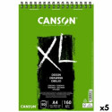 Joonistusplokk Canson XL Drawing Valge A4 5 Ühikut 50 Lehed 160 g/m2