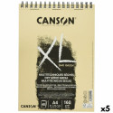 Блокнот Canson XL Sand Натуральный A4 5 штук 40 Листья 160 g/m2