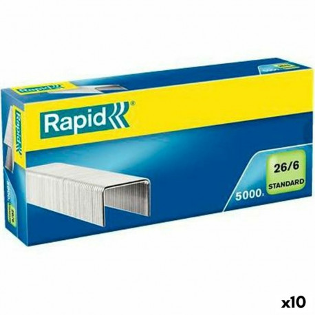Klambrid Rapid 5000 Tükid, osad 26/6 (10 Ühikut)