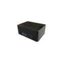 LC-Power LC-DOCK-U3-V storage drive docking station USB 3.2 Gen 1 (3.1 Gen 1) Type-B Black