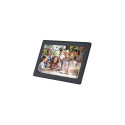 Braun Photo Technik DigiFrame 1518 WiFi digital photo frame Black 39.6 cm (15.6&quot;) Touchscre