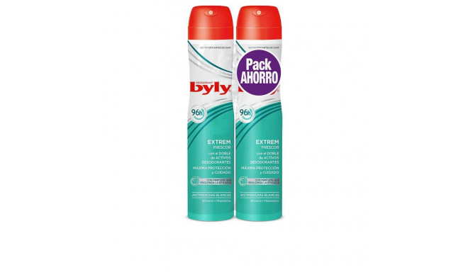 BYLY EXTREM FRESCOR 96H DEO vaporizador lote 2 x 200 ml