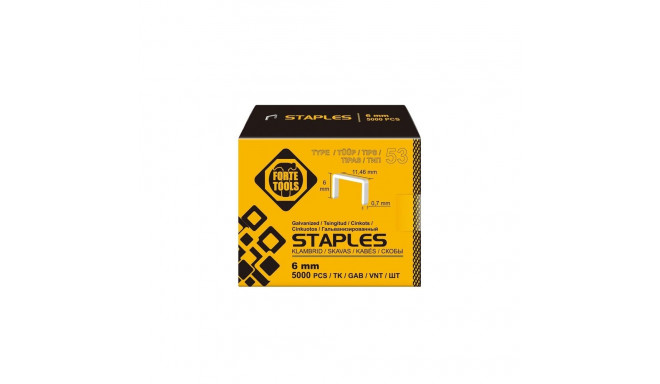 STAPLES 53 tüüp 6mm 5000 tk