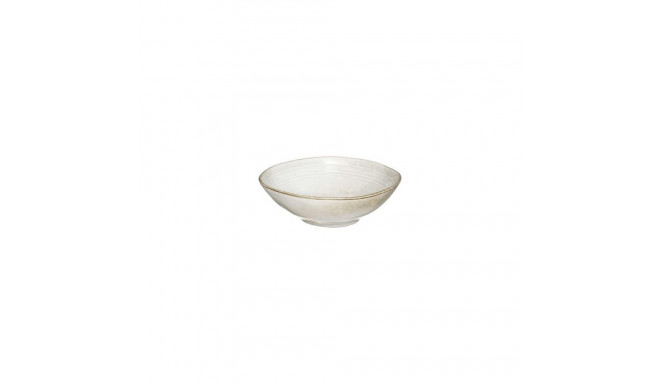 FLOWER GREY BOWL 15CM