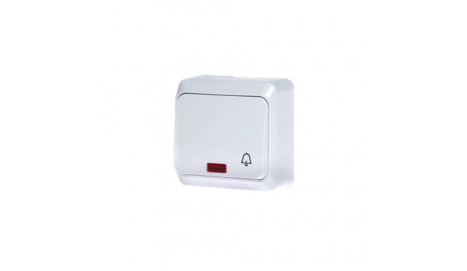 SWITCH BUTTON BELWHITE 1-POLE