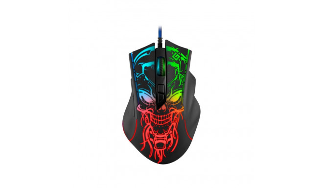 gaming optiline juhtmega hiir DEFENDER GM-928 BULLETSTORM 7200dpi 7P valgustusega