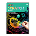 AVENIR Mini Scratch Book Forest Animals