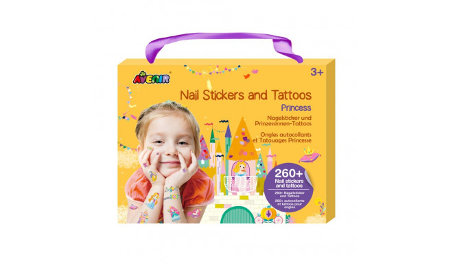 AVENIR Nail Stickers and Tattoos Princess