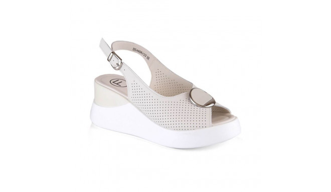 Filippo leather wedge sandals W DS4406 beige (41)