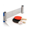 Meteor Rollnet ping pong set 2 rackets 3 balls 15042