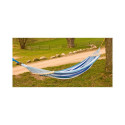 Garden hammock 2 people Luxe XXL 250x150 cm blue 1021201