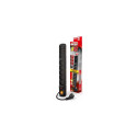 SURGE PROTECTOR ACAR S10 3M 5X FRENCH OUTLETS 5X EUROPLUG OUTLETS BLACK
