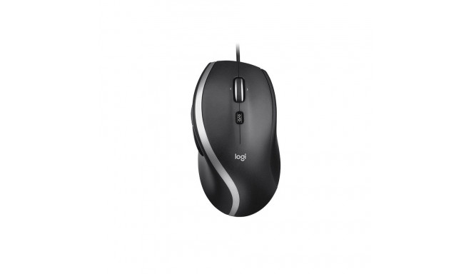 Logitech Advanced Corded Mouse M500s Optical Mouse  Wired  Black