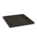 Triton perforated shelf 19" 1U/750mm max. load 80kg RAB-UP-750-A4