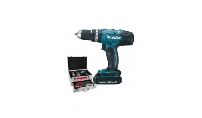 Makita DHP453SYEX power screwdriver/impact driver 19500 RPM Black, Blue