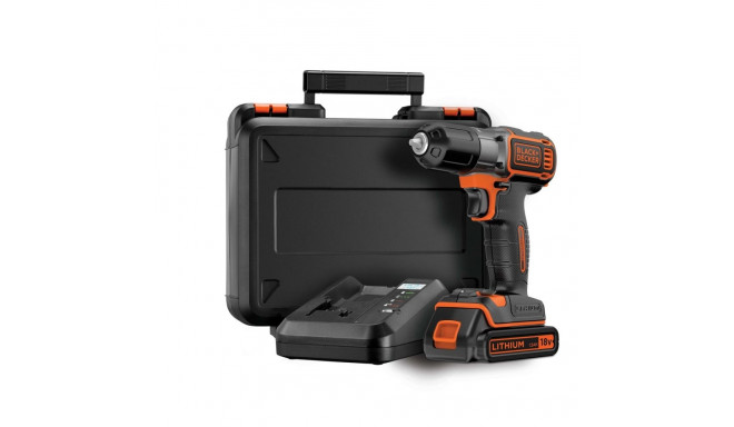 Black & Decker ASD18K võtmeta must, oranž