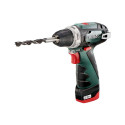 Metabo PowerMaxx BS Basic Keyless 800 g Black