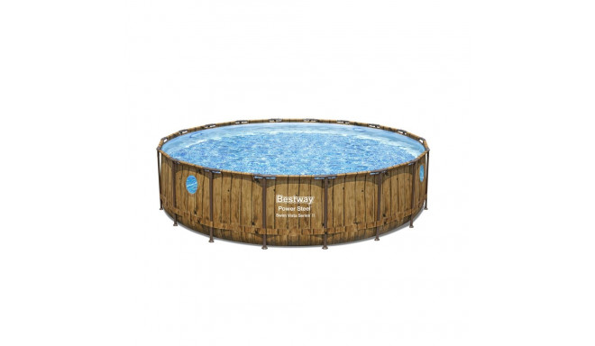 Bestway 56977 above ground pool Framed pool Round 23062 L Brown