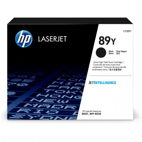 HP 89Y eriti suure tootlikkusega must originaal LaserJet toonerikassett