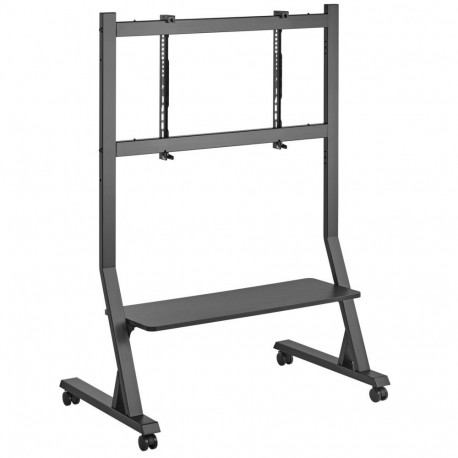 Mobiilne teleri statiiv 45-90-tolline, 60 kg, AV-riiul