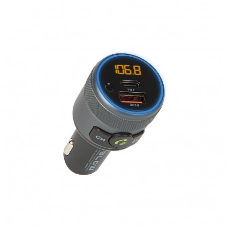 FM-saatja Bluetooth5.1 + QC3.0 + PD 24W