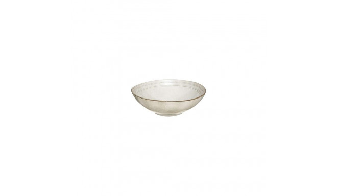 FLOWER GREY SALAD BOWL D24.5