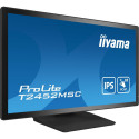 "61cm/24"" (1920x1080) Iiyama ProLite T2452MSC-B1 16:9 FHD IPS Touch 14ms HDMI DP USB-C Speaker Blac