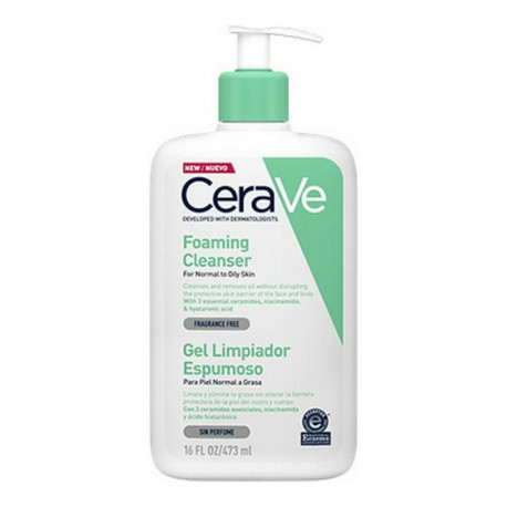 CeraVe Foaming Cleanser w/Pump (473ml)