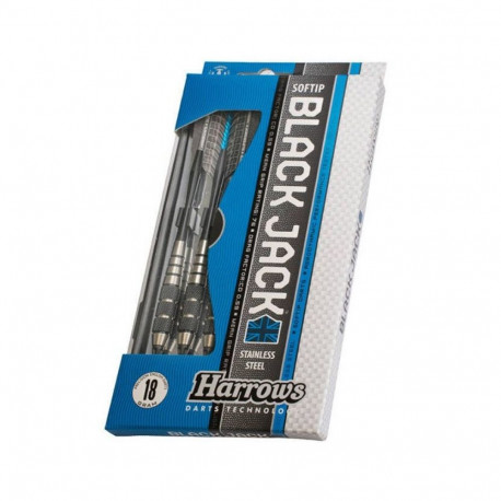Harrows Black Jack Softip Darts HS-TNK-000013291 (16 gK)