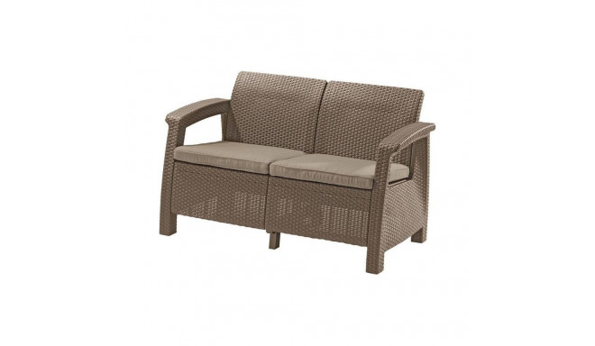 Keter Corfu Love Seat Sofa