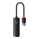 Baseus WKQX000001 Lite USB to RJ45 Võrgu Internetiadapterkaart 100Mbps Must