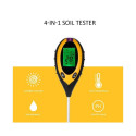 IVY Aqua ST-02 4in1 Garden Soil Testing device measure Sunlight Moisture Temperature PH Black