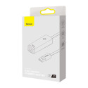 Baseus WKQX000001 Lite USB to RJ45 Võrgu Internetiadapterkaart 100Mbps Must