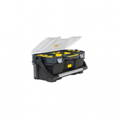 Stanley 1-97-514 small parts/tool box Black, Transparent