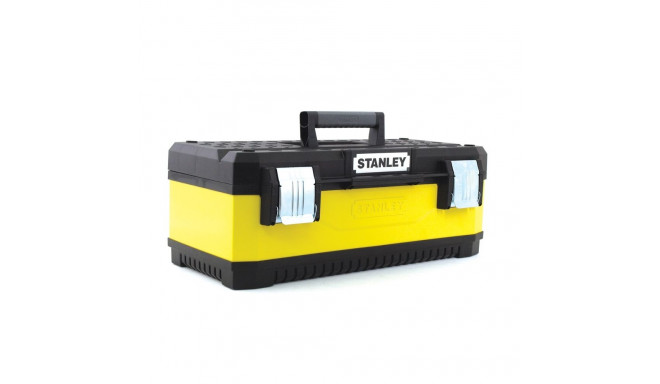 Stanley 1-95-612 väikedetailide/tööriistakast, metall, plastik, must, kollane
