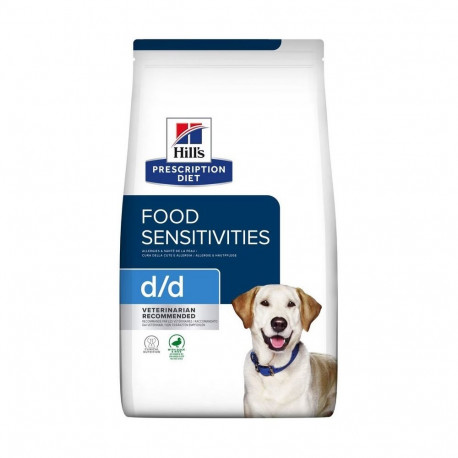 HILL'S PD D/D toiduallergia, part ja riis - kuiv koeratoit - 4kg