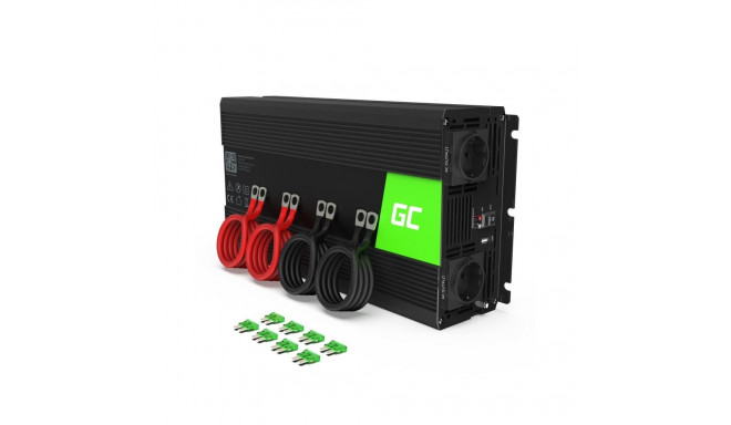 Green Cell INV20 toiteadapter/inverter Sise 4000 W Must