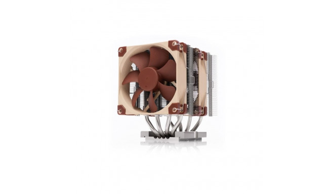 Noctua NH-D9 DX-4677 4U computer cooling system Processor Air cooler 9.2 cm Aluminium, Beige, Brown